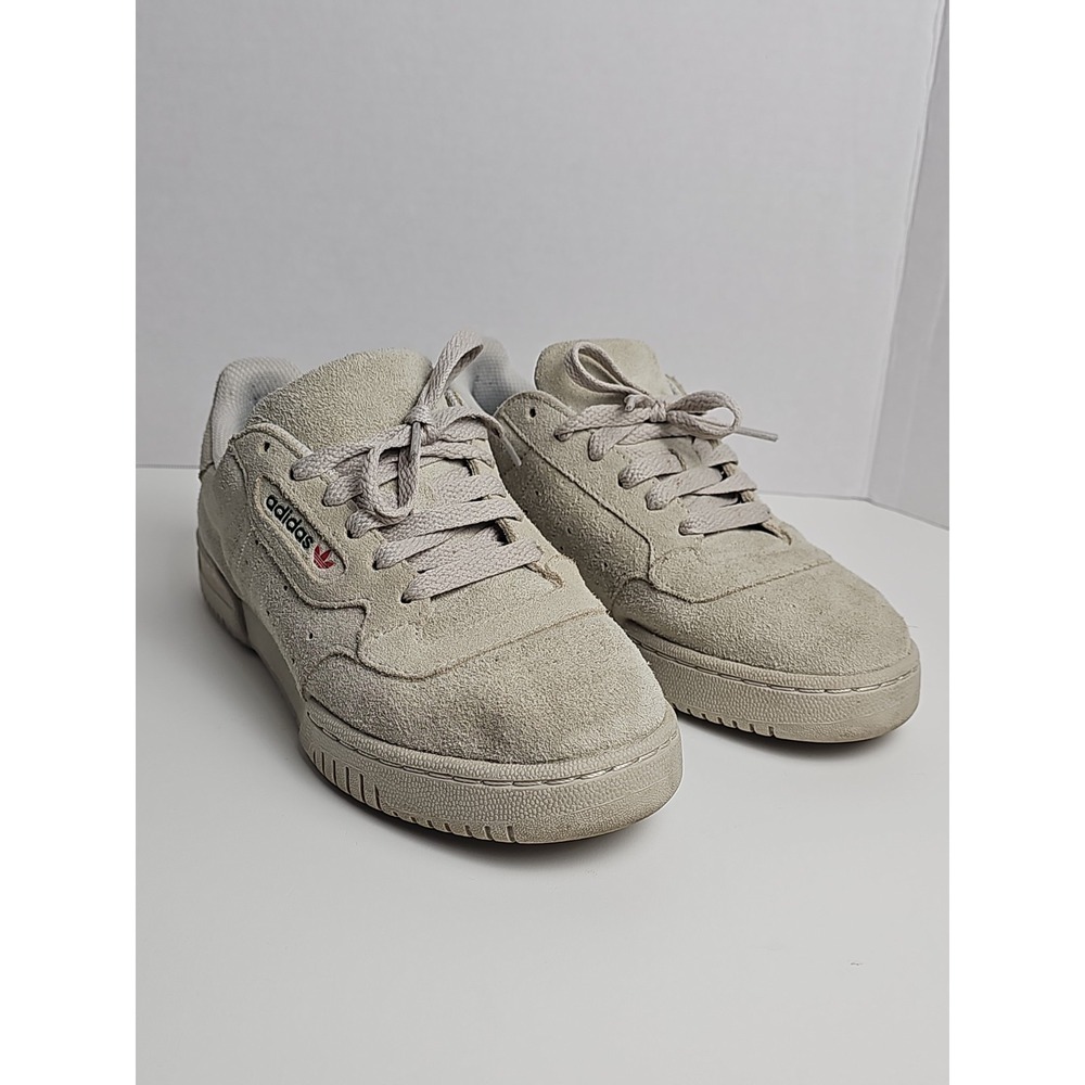 Men's Adidas Yeezy PowerPhase Calabasas Size 6 Clear Brown Suede Sneakers